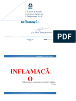 Inflamação: Faculdade de Saúde de Paulista Curso: Bacharelado em Optometria Disciplina: Fisiopatologia Geral