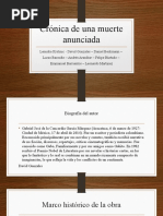 Crónica de Una Muerte Anunciada