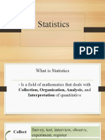 Statistics