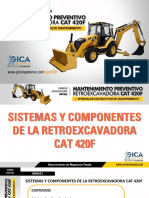 1.4. PR - Sistemas y Componentes de La Retroexcavadora CAT 420F - Parte 1