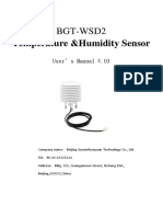 BGT-WSD2 Temp & Humi With 10 Plates Radiation Shileds