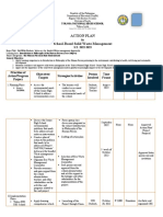 Action Plan Project Sagwa