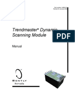 Trendmaster Dynamic Scanning Module: Manual