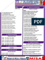 1.-Canto de Entrada 5. - Canto de Ofertorio.: A Ti Levanto Mis Ojos. (Salmo 122) - Entre Tus Manos