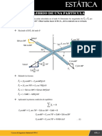 Equilibrio de Una Particula: Solución