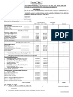 Salary Bill For Gazzetted Government Servants