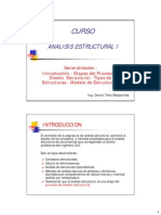 Analisis Estructural Etapas Del Proceso de Diseño