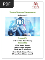 Human Resource Management: Assignment 2