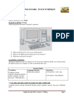 Côte D'Ivoire - École Numérique: Unit Iii: Technology Skill/ Lesson: Speaking Durée: 55min Source/ Reference: Far Ahead