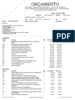 Orçamento: #2645 Data 11/04/2023