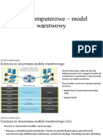 Sieci Komputerowe - Model Warstwowy