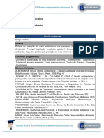 Caracterização Da Disciplina: Direito Ambiental