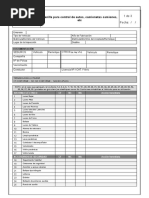 HSE-F01 Rev. 1 Planilla para Control de Autos, Camionetas Etc