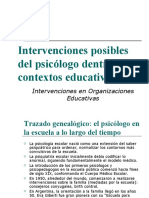 Intervenciones Actuales - de Le Vega