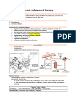 Renal Replacement Therapy Handout