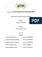 Informe Sobre Derechos Humanos - Derechos Reales y Personales - Grupo No - 4