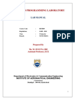 Iare Mtech Eslab Manual