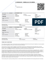 FLIGHT Ticket Asunsion-Medellin