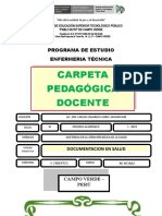 Carpeta Docente de Documentacion en Salud 2023