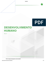 Desenvolvimento Humano: Aula 1