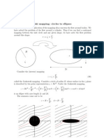 4.9 The Joukowski Mapping: Circles To Ellipses