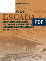 Livro Sobre Os Indios de Escada