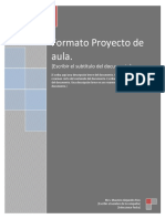 Formato Proyecto de Aula