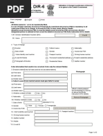 Form No. Dir-6: Verify Income-Tax PAN Details