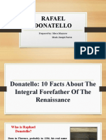 Rafael Donatello: Prepared By: Meca Mayores Mark Joseph Portes