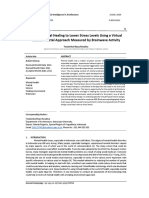 Environmental Healing To Lower Stress Levels Using A Virtual Interior Fractal Approach Measured by Brainwave Activity