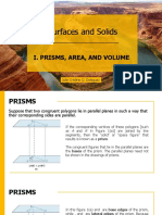 Surface and Solids - Prism-Area-Volume