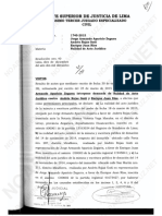 Resolución Nro. 40 10 DIC 2018. SENTENCIA. Exp. N.° 1745-2015. OCR. MDA. 15p