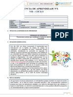 3° Experiencia de Aprendizaje Sesion 1-Sem.1-Exp.1-Com