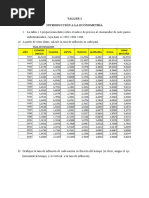 La Tabla 1.3 Proporciona Datos Sobre El Índice de Precios Al Consumidor de Siete Países Industrializados, Cuya Base Es 1982-1984 100