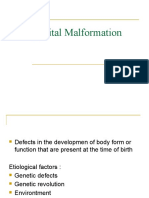 Congenital Malformation