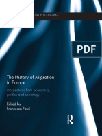 The History of Migration in Europe Perspectives From Economics, Politics and Sociology by Francesca Fauri