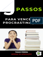 6 - Ebook - 5 Passos Vencer A Procrastinação