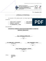 Approval of Proposal: Western Mindanao State University