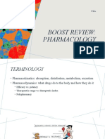 BOOST Pharm Review - Introduction To Pharm, PNS, Cardiac - ANSWERS