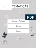 Matematica Sabado y Domingo