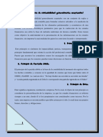 Principios Generalmente Aceptados en Contabilidad