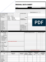 PDS Form Latest