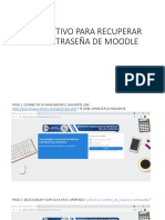 Pasos para Recuperar Tu Contraseña de Moodle