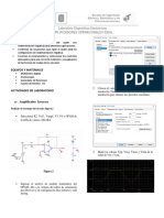 LAB1 Amplificador Inversor y No Inversor (Simulación)