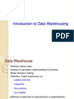 Introduction To Data Warehousing