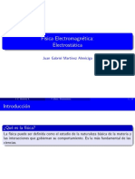 Física Electromagnética: Electrostática: Juan Gabriel Martínez Alméciga