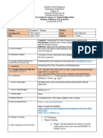 TLE HEFS/8UT-0ab-1: Ii. Content III. Learning Competencies/Objectives