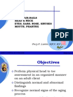 Skin - Hair.Nails Head & Neck Eyes. Ears. Nose. Sinuses Mouth. Pharynx