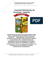 Municipalidad Provincial de Tayacaja - Pampas: Sub Gerencia de Estudios Y Proyectos