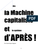 LA MACHINE CAPITALISTE Et LE SYSTÈME D'APRÈS